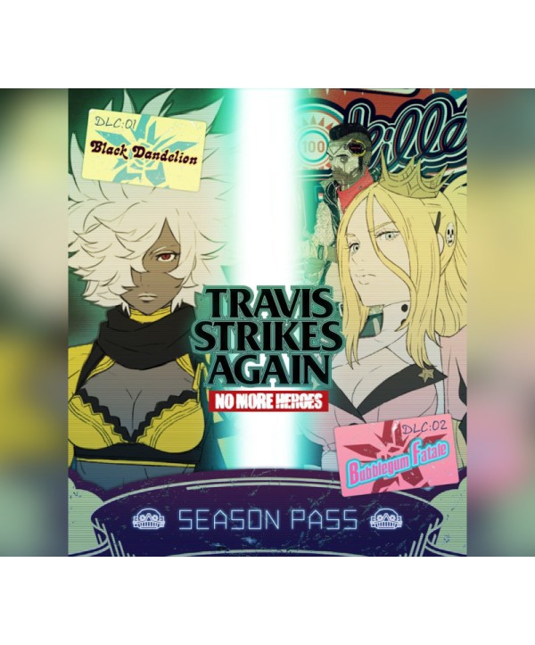 Travis Strikes Again: No More Heroes - Season Pass: Black Dandelion & Bubblegum Fatale Switch Nintendo eShop Key EUROPE
